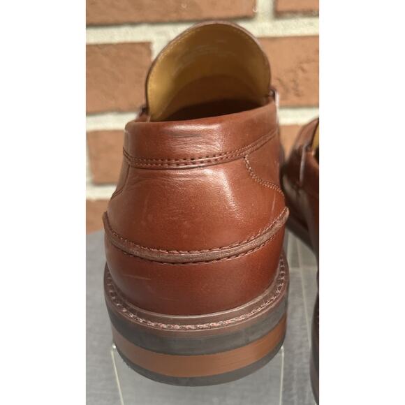 Men\'s Cole Haan Brown Leather Loafers Shoes Size 10M Made in India main image 11